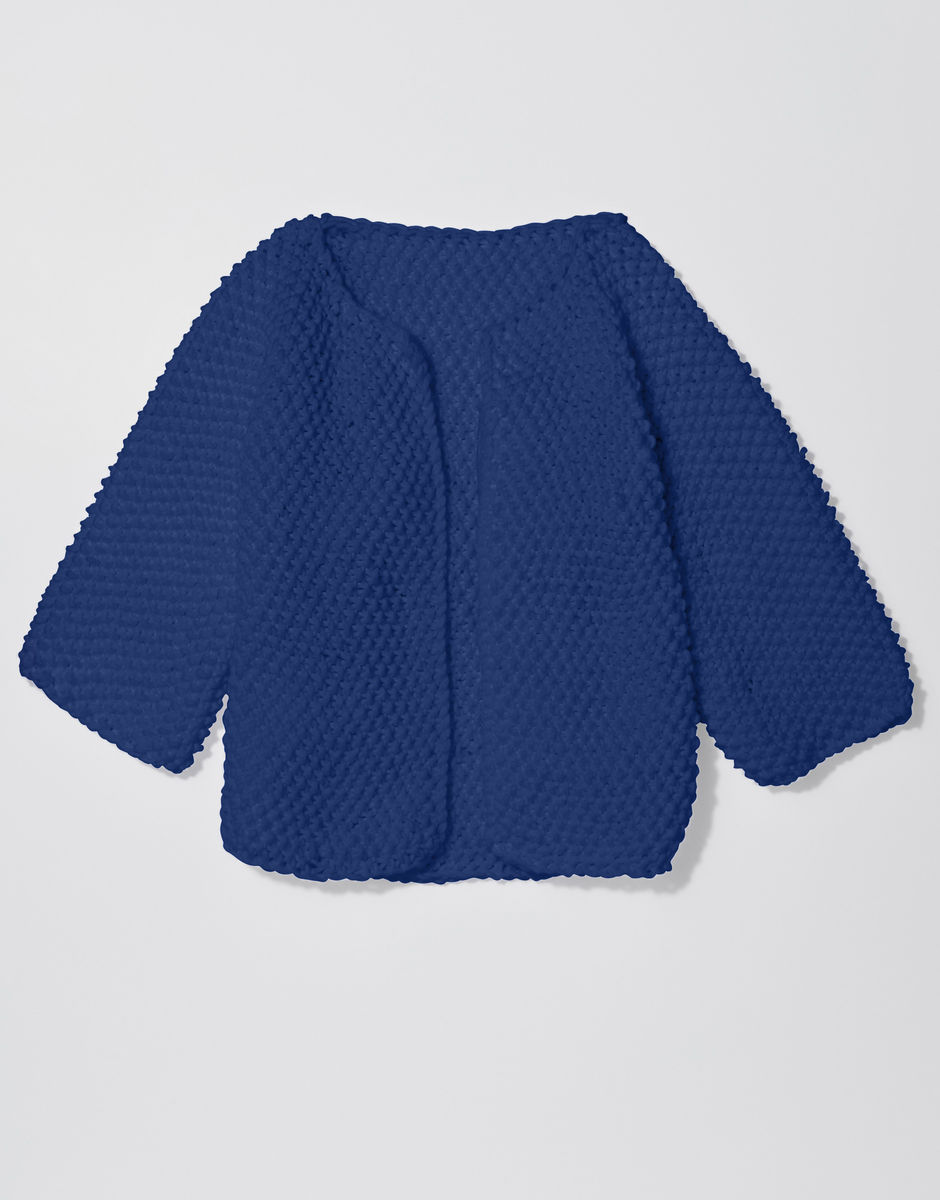Chillax Strickjacke Cobalt Blue