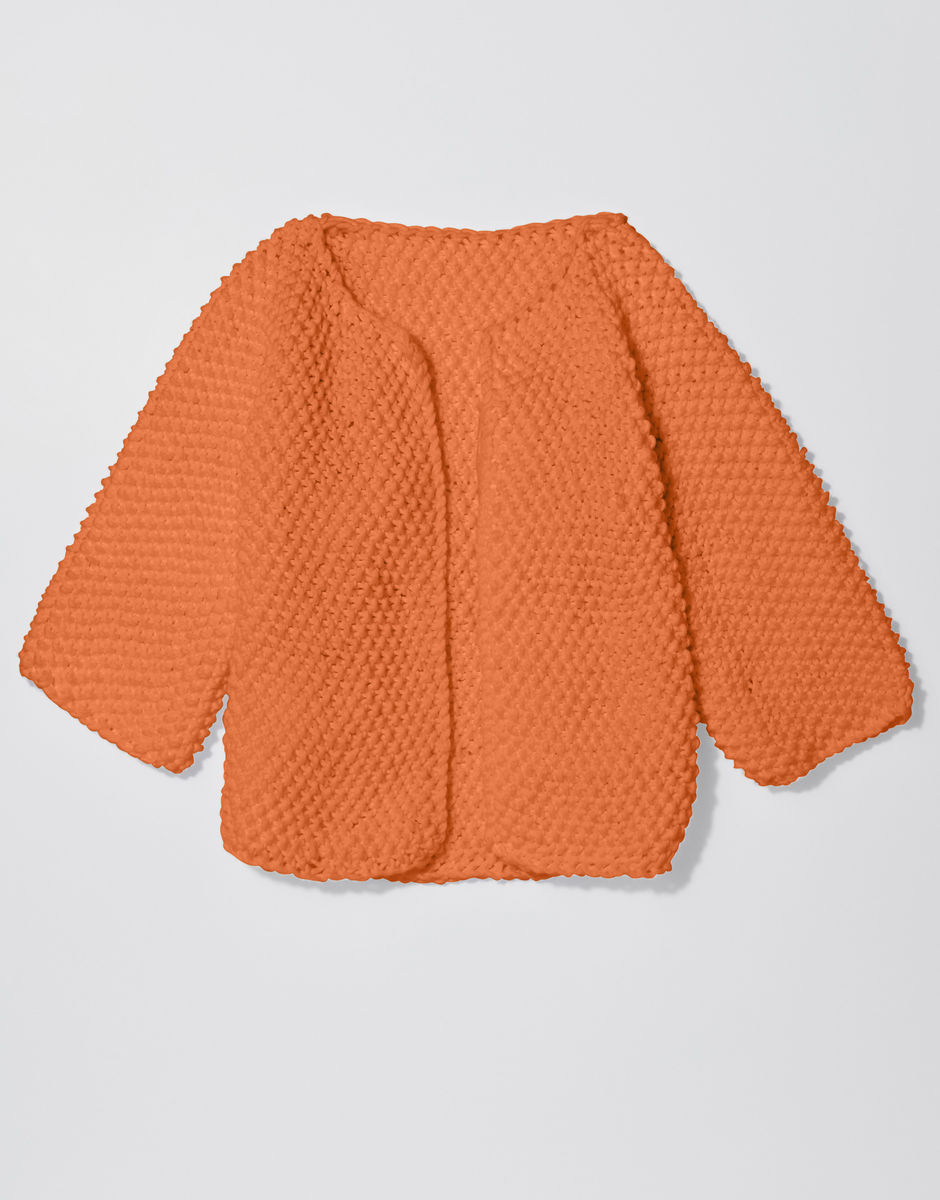 Chillax Strickjacke Bazaar Orange