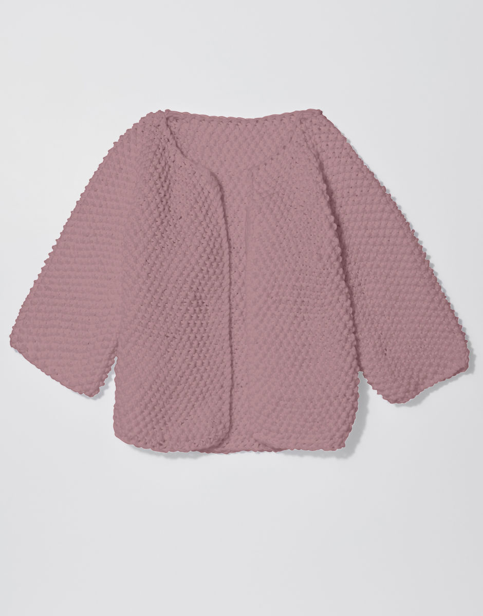 Chillax Strickjacke Mellow Mauve