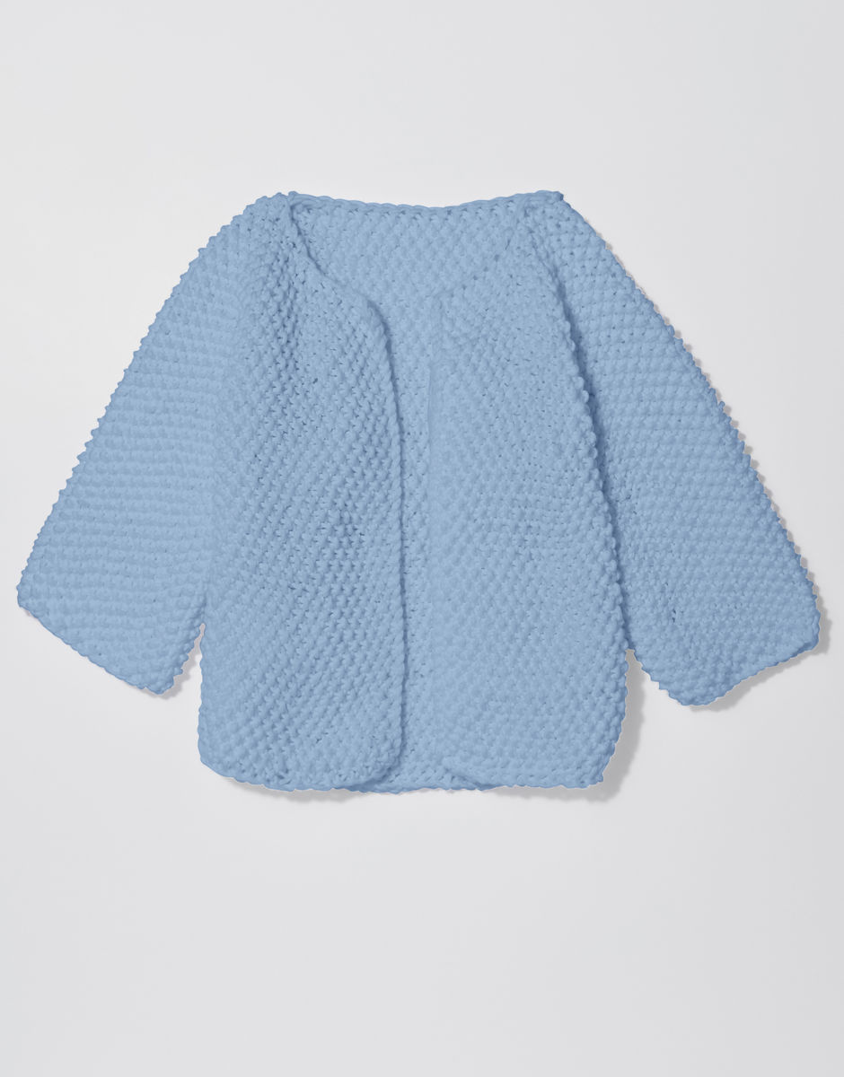 Chillax Strickjacke Powder Blue