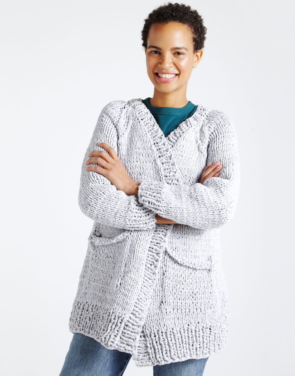 Big Fun Cardigan Moonbeam