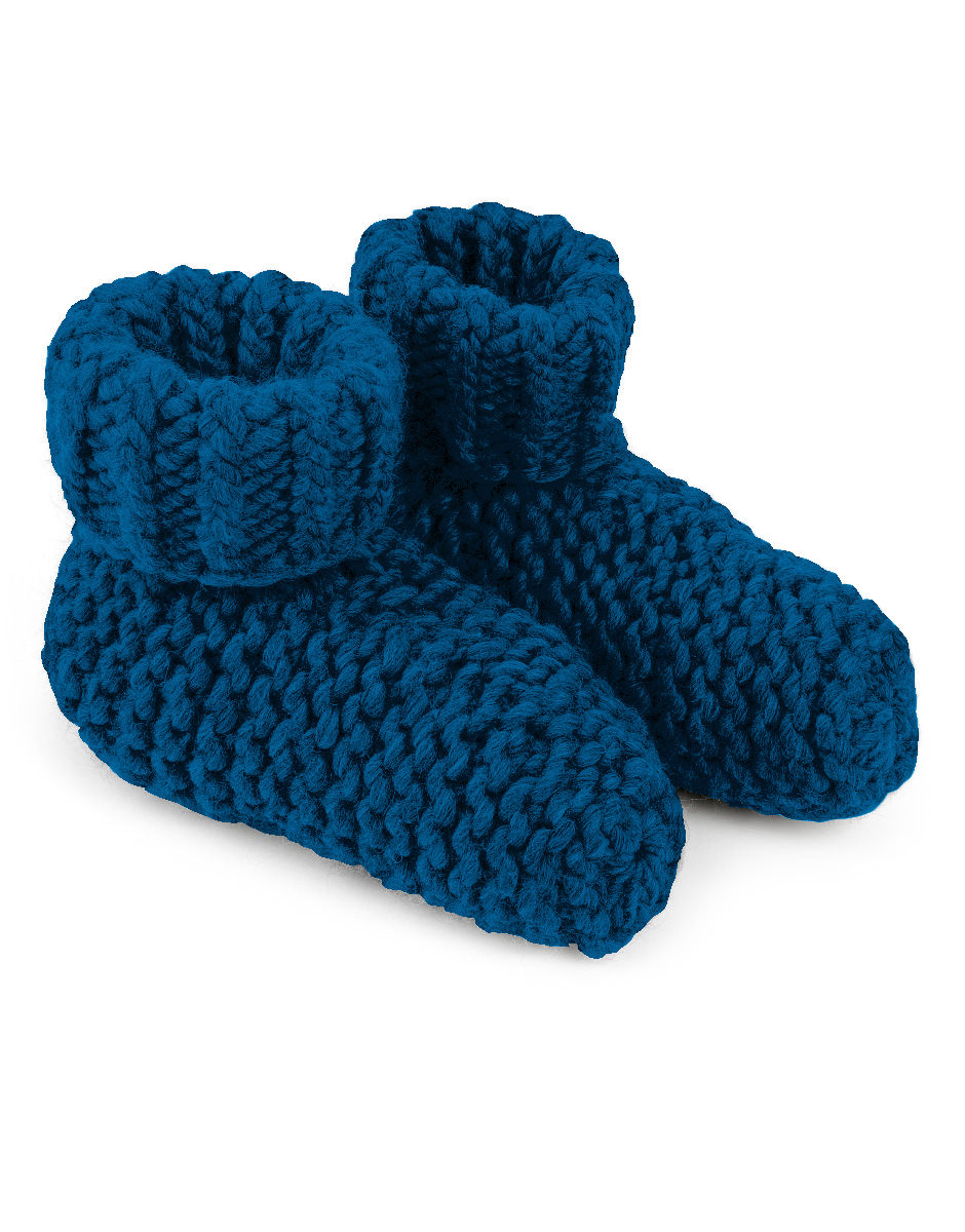 Big Foot Socks Sherpa Blue