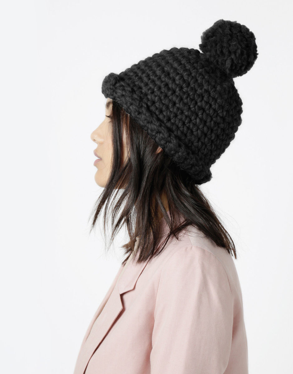 Burn It Up Beanie Charcoal