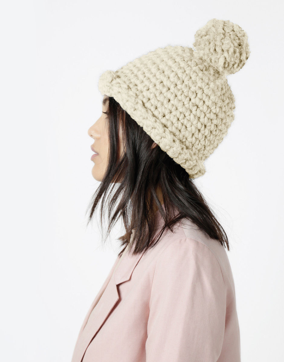 Burn It Up Beanie Ivory White