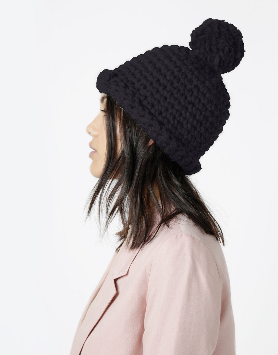 Burn It Up Beanie Midnight Blue