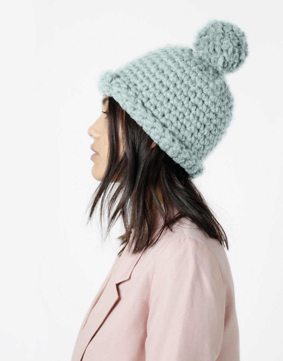 Burn It Up Beanie Duck Egg Blue