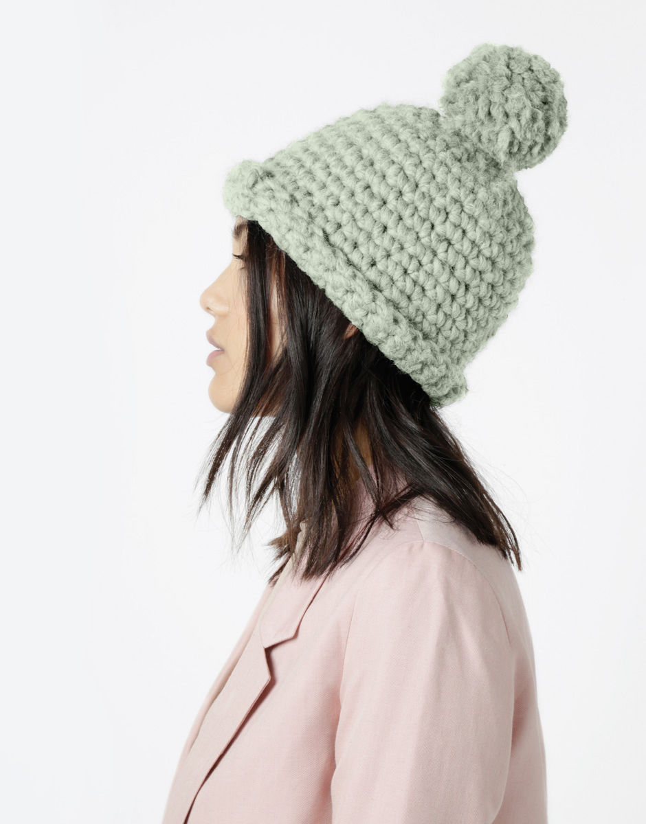 Burn It Up Beanie Eucalyptus Green