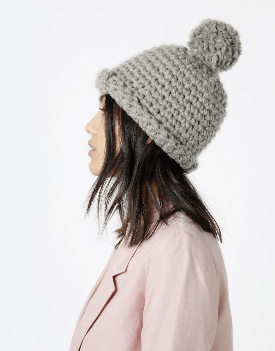 Burn It Up Beanie Rocky Grey