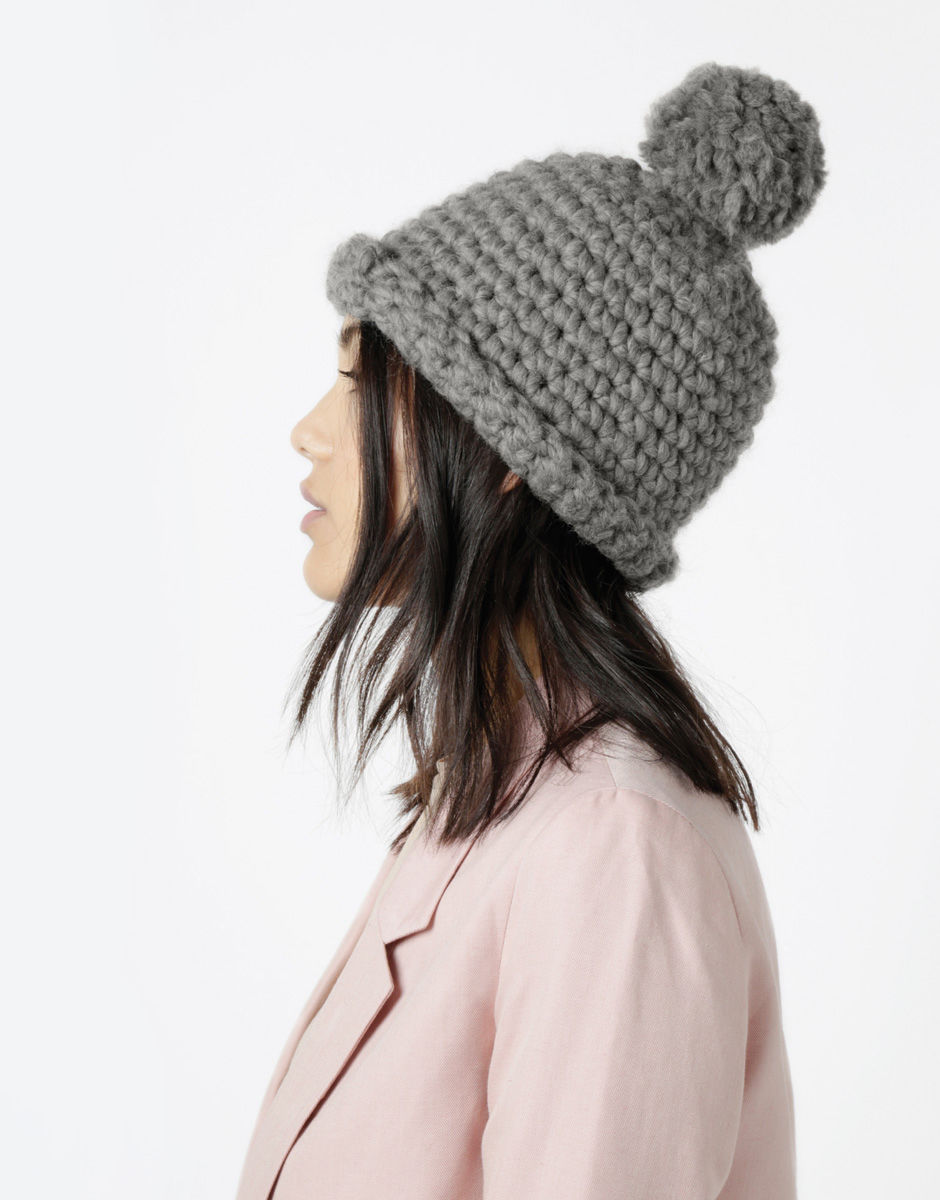 Burn It Up Beanie Tweed Grey