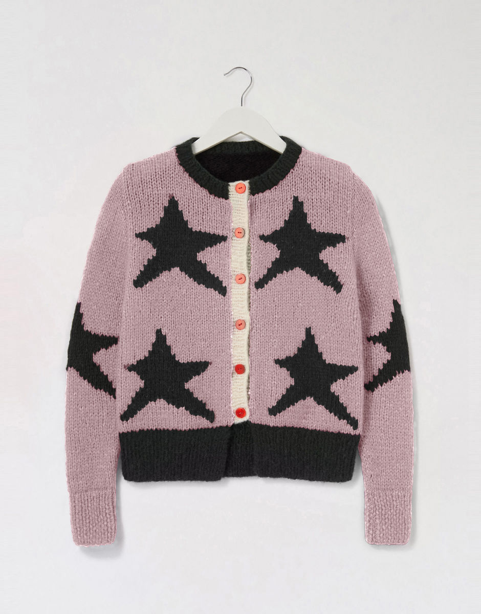 A Star Is Born Cardigan Mellow Mauve