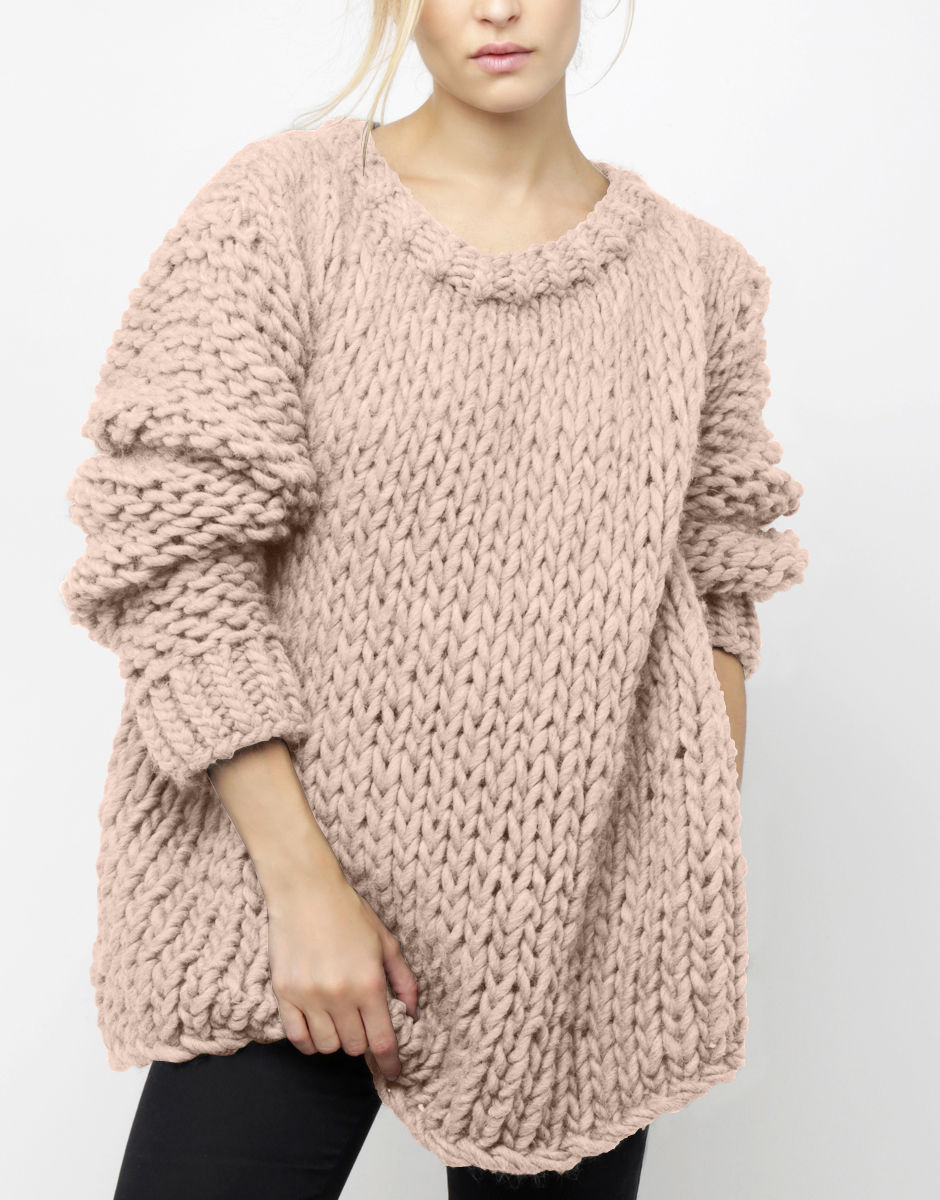 Wonderwool Sweater Cameo Rose