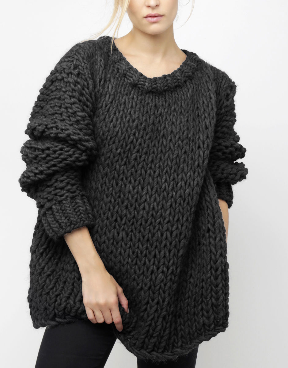 Wonderwool Sweater Charcoal