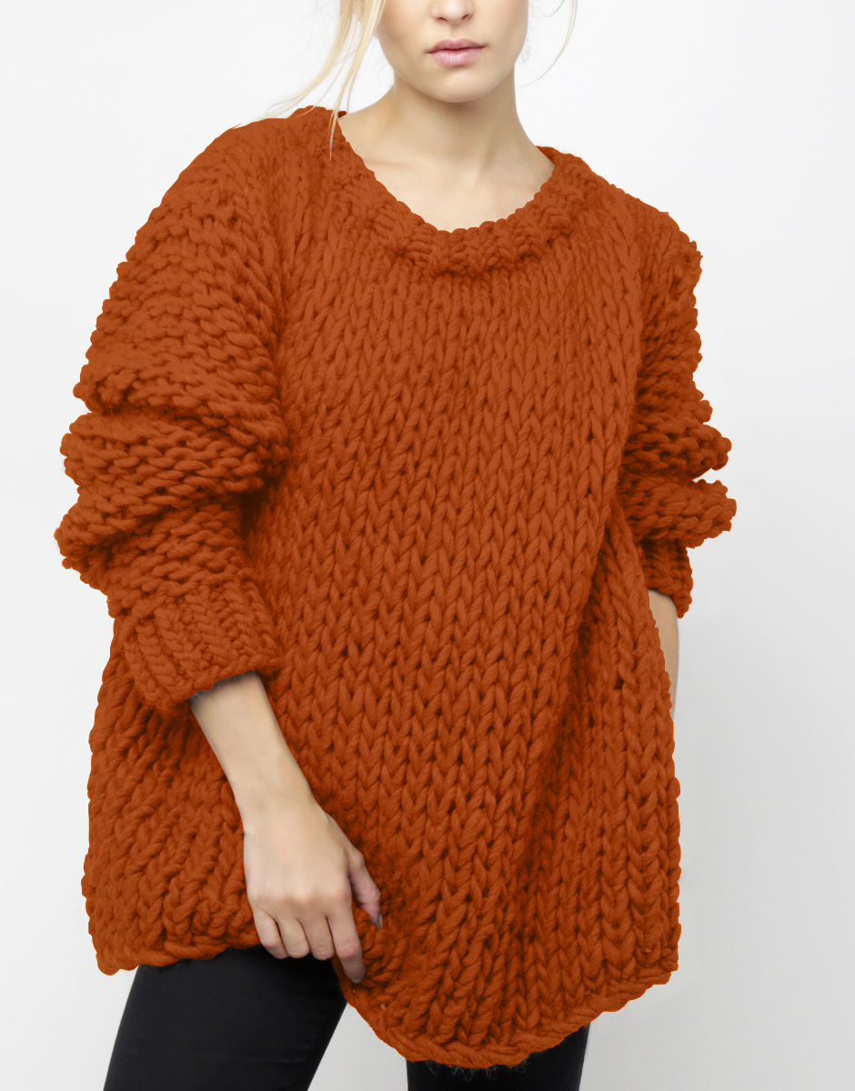 Wonderwool Sweater Cinnamon Dust
