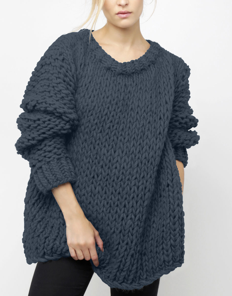 Wonderwool Sweater Eagle Grey