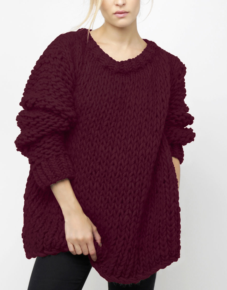 Wonderwool Sweater Margaux Red
