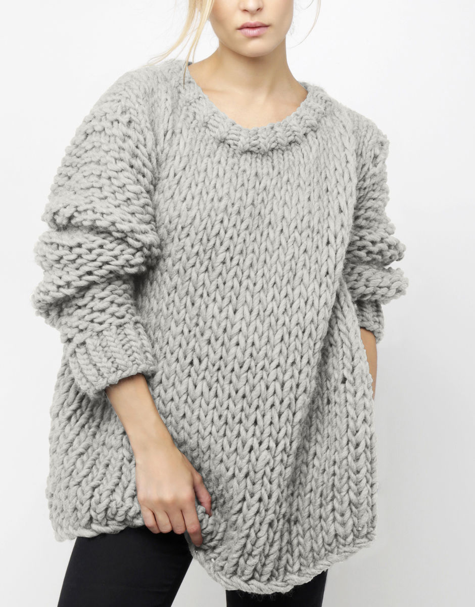 Wonderwool Sweater Rocky Grey
