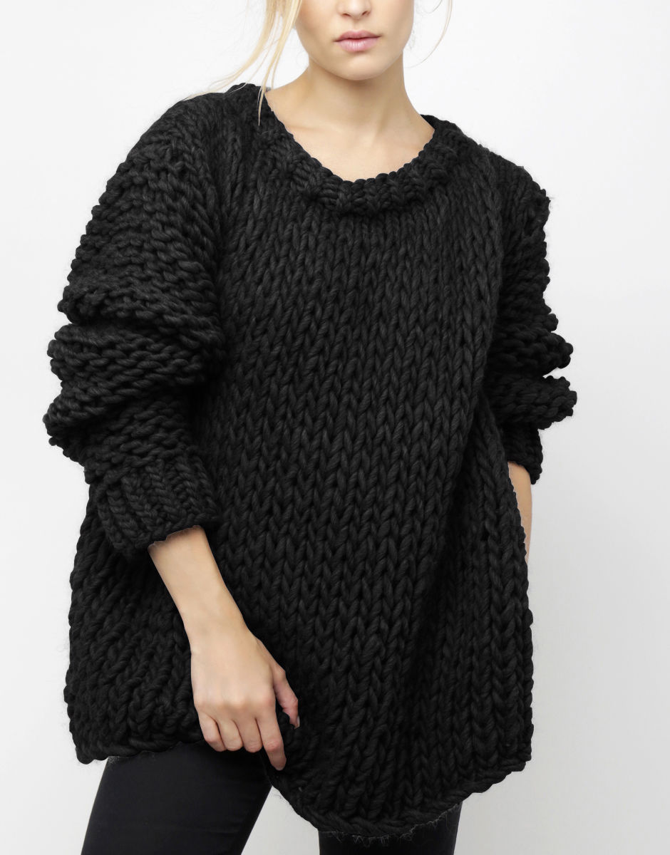 Wonderwool Sweater Space Black