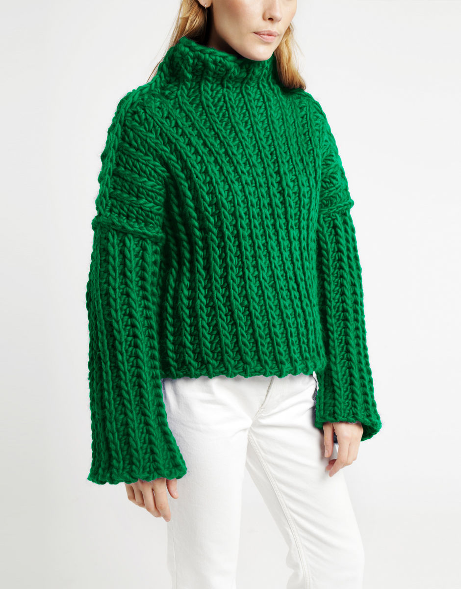 Heart of Mine Jumper Emerald Green