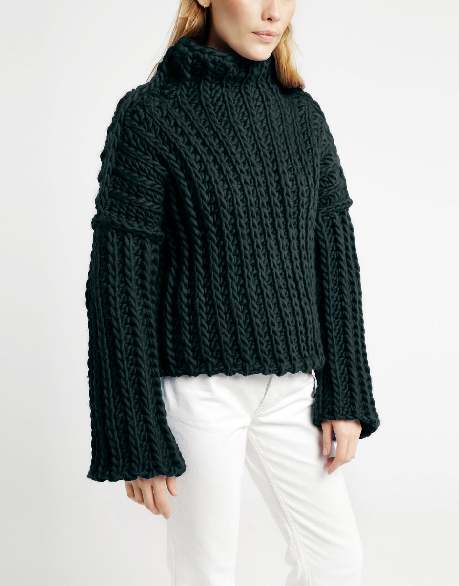 Heart of Mine Jumper Forest Green