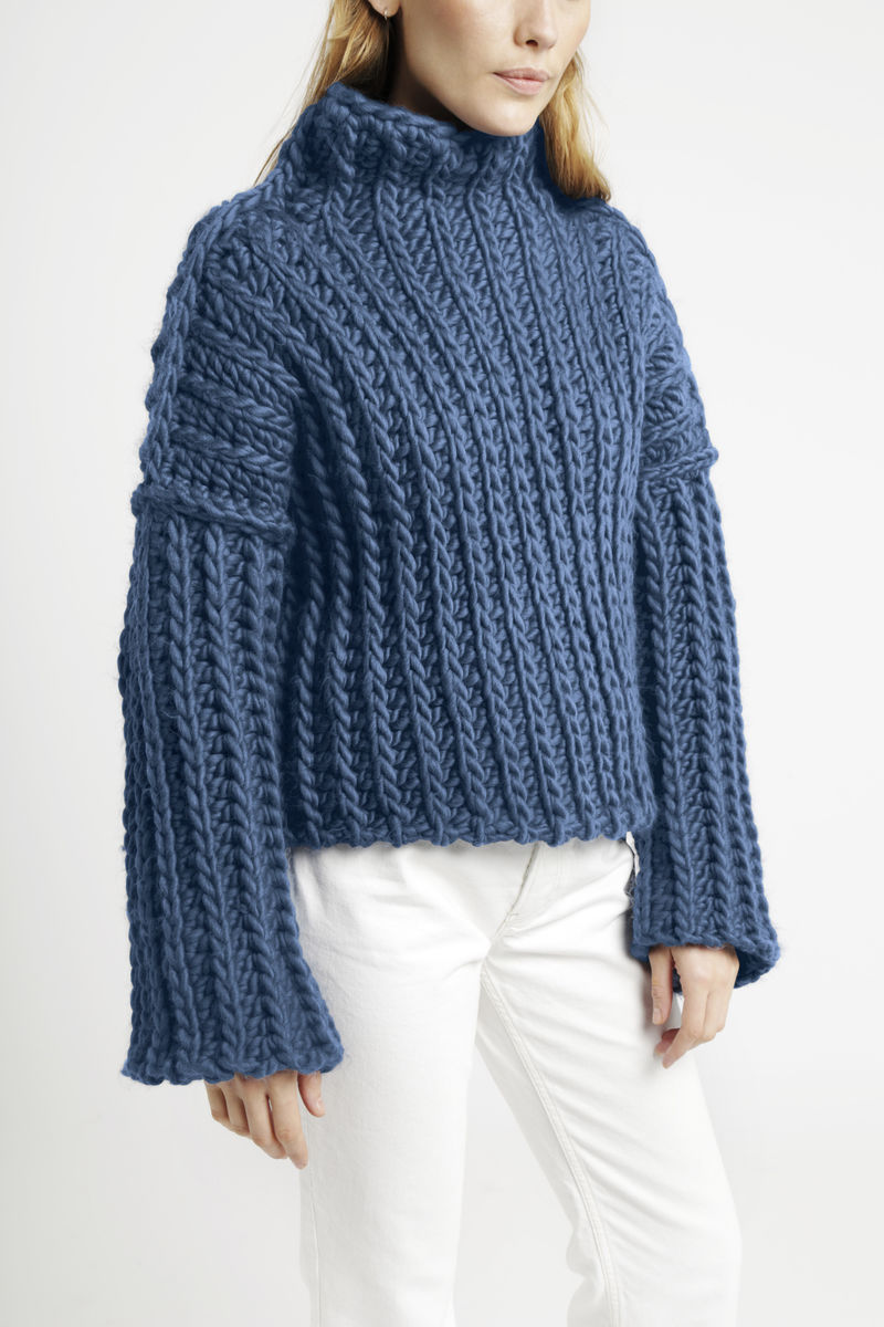 Heart of Mine Jumper Dusty Denim