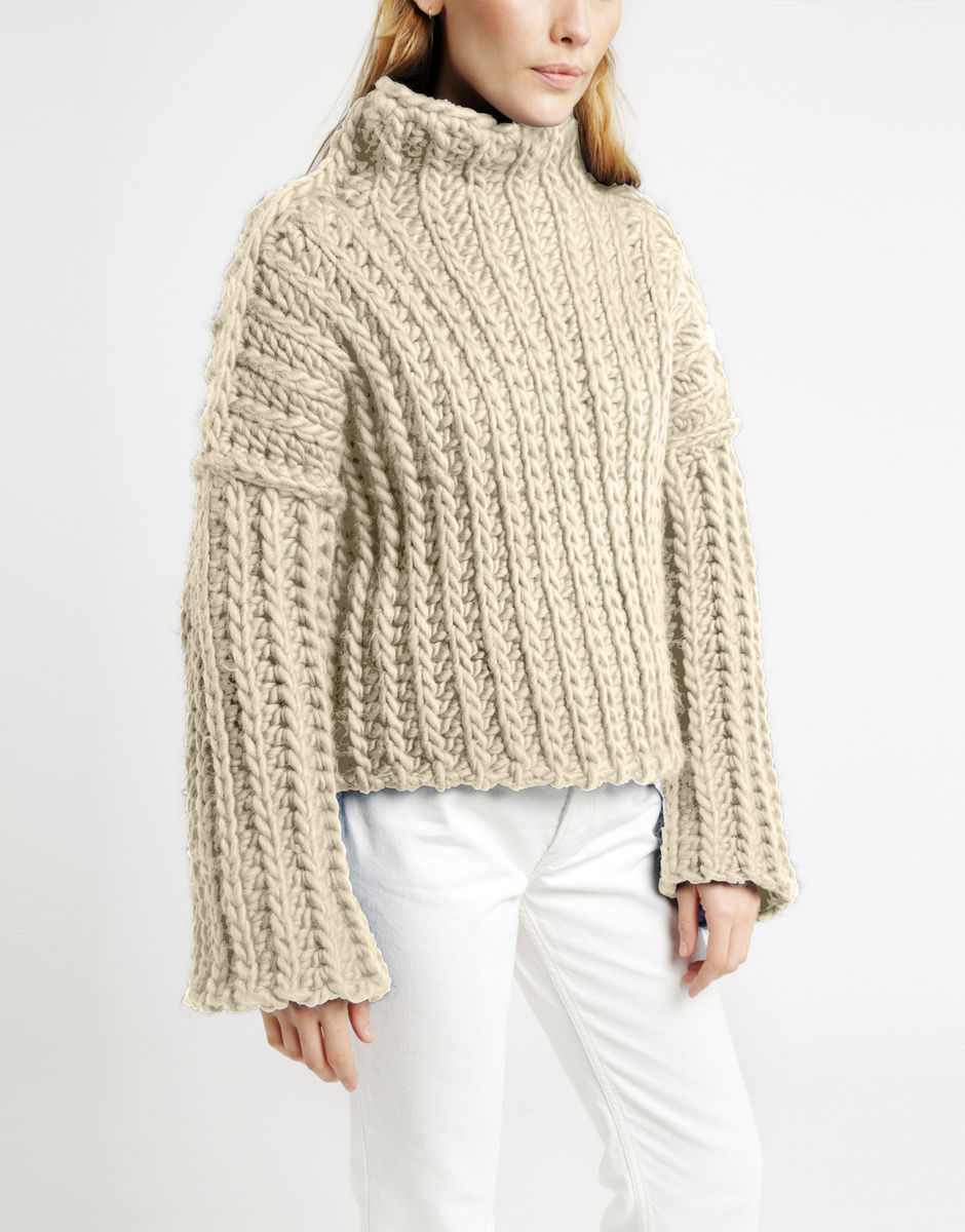 Heart of Mine Jumper Ivory White