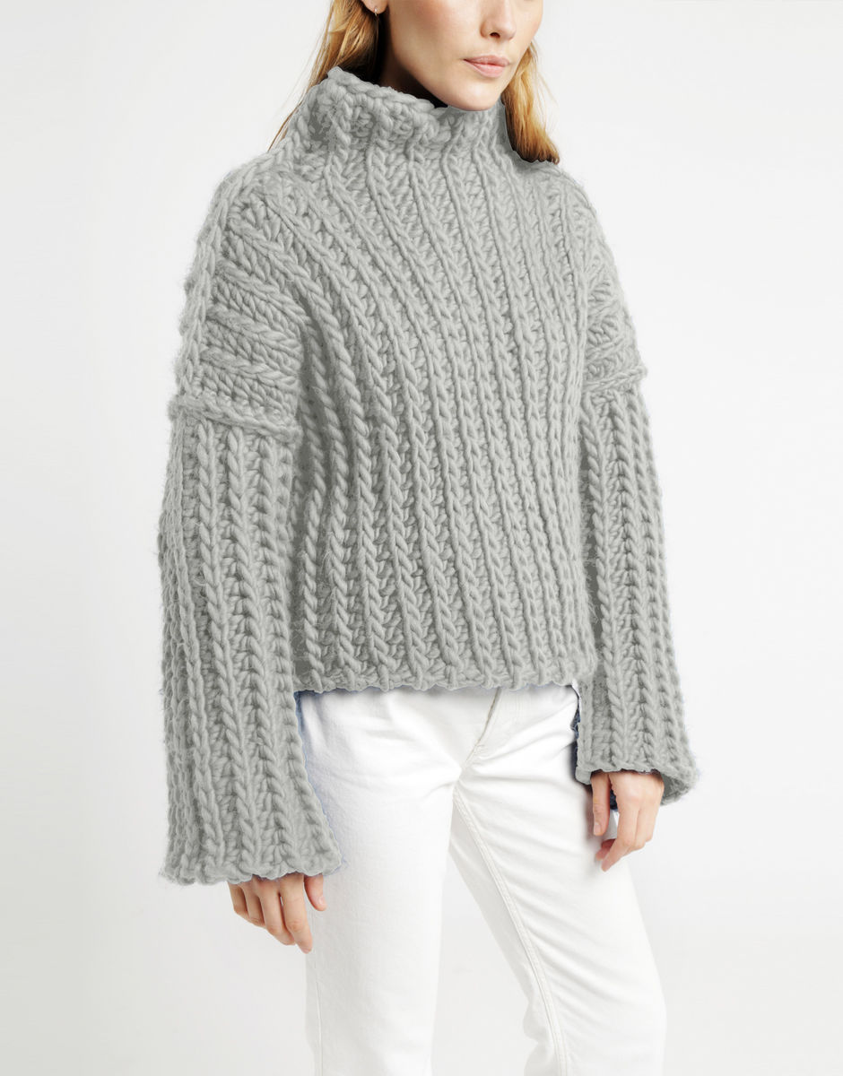 Heart of Mine Jumper Rocky Grey