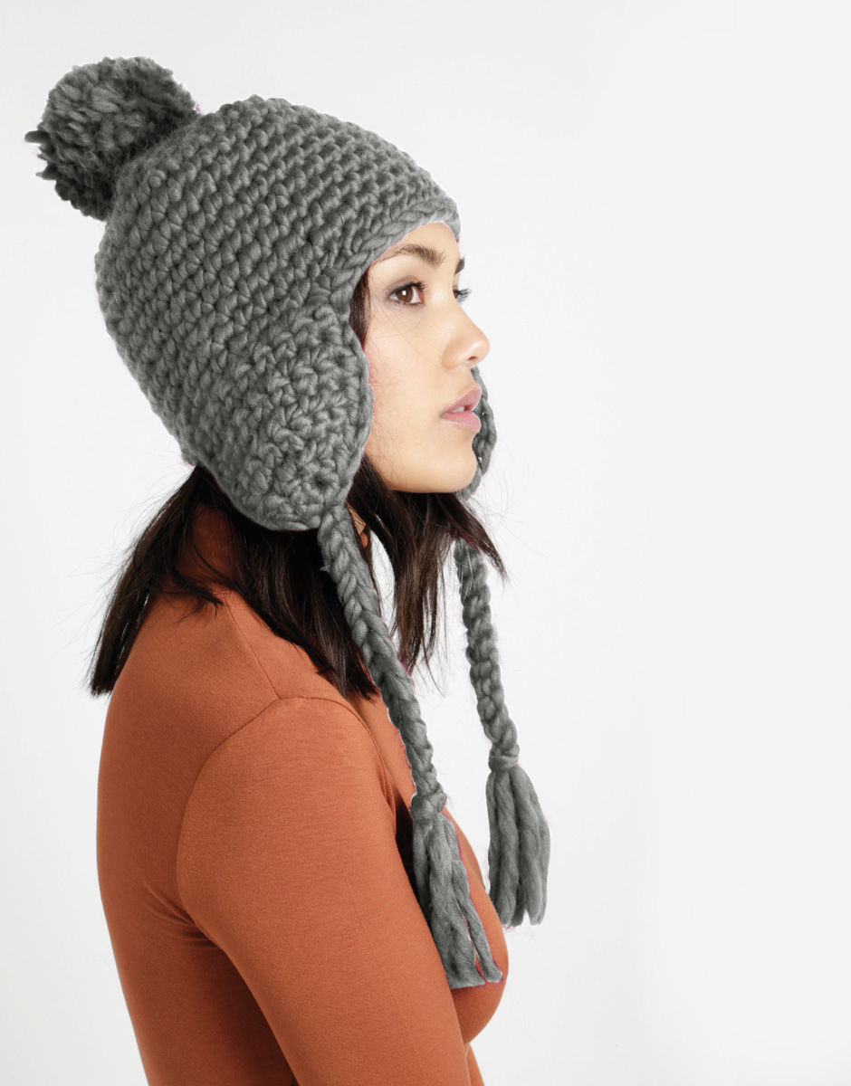 Rhythm Nation Mütze Tweed Grey