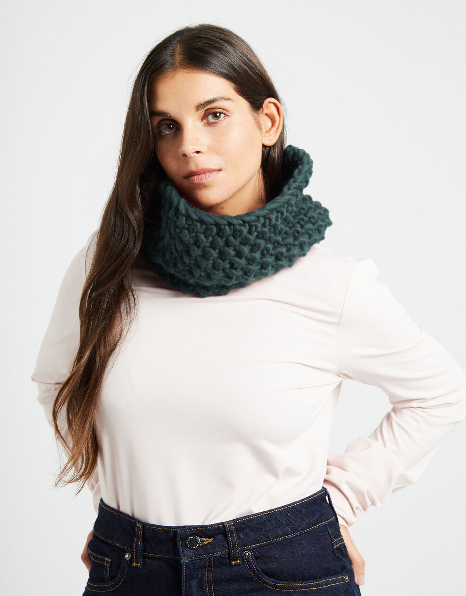 Lil' Snood Dogg Forest Green