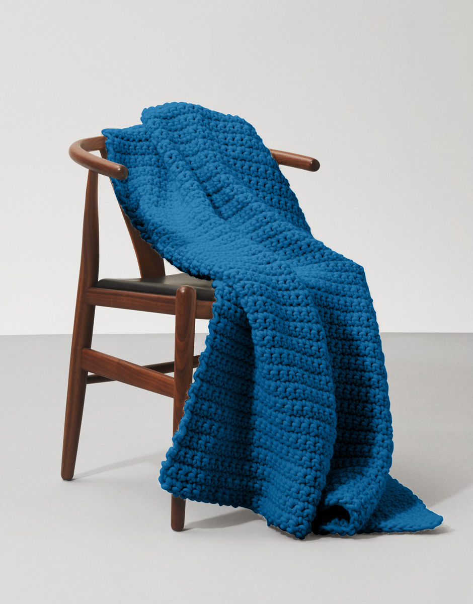 Couverture Oh So Quiet Sherpa Blue