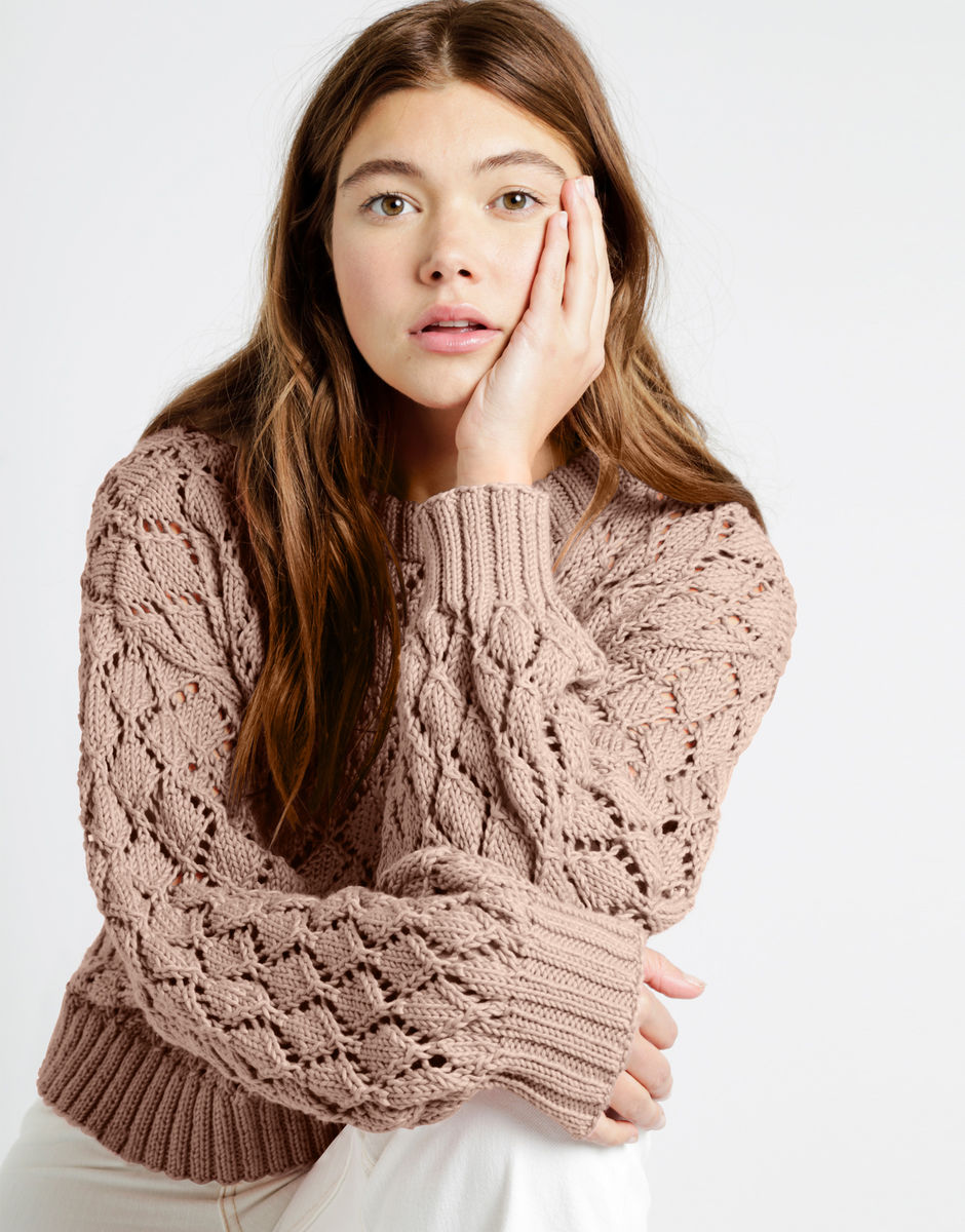 Cyrus Sweater Cameo Rose