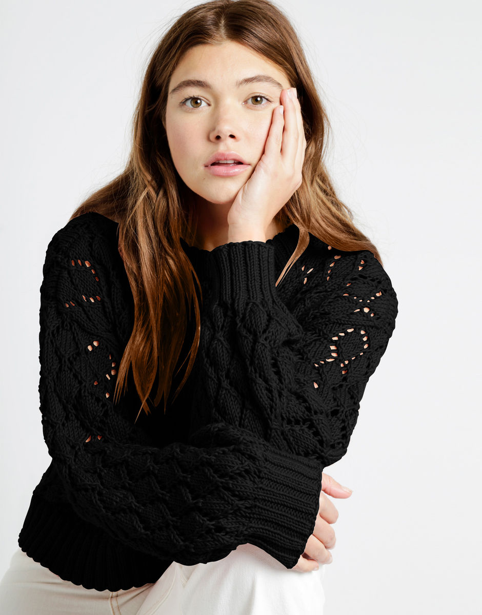 Cyrus Pullover Cinder Black