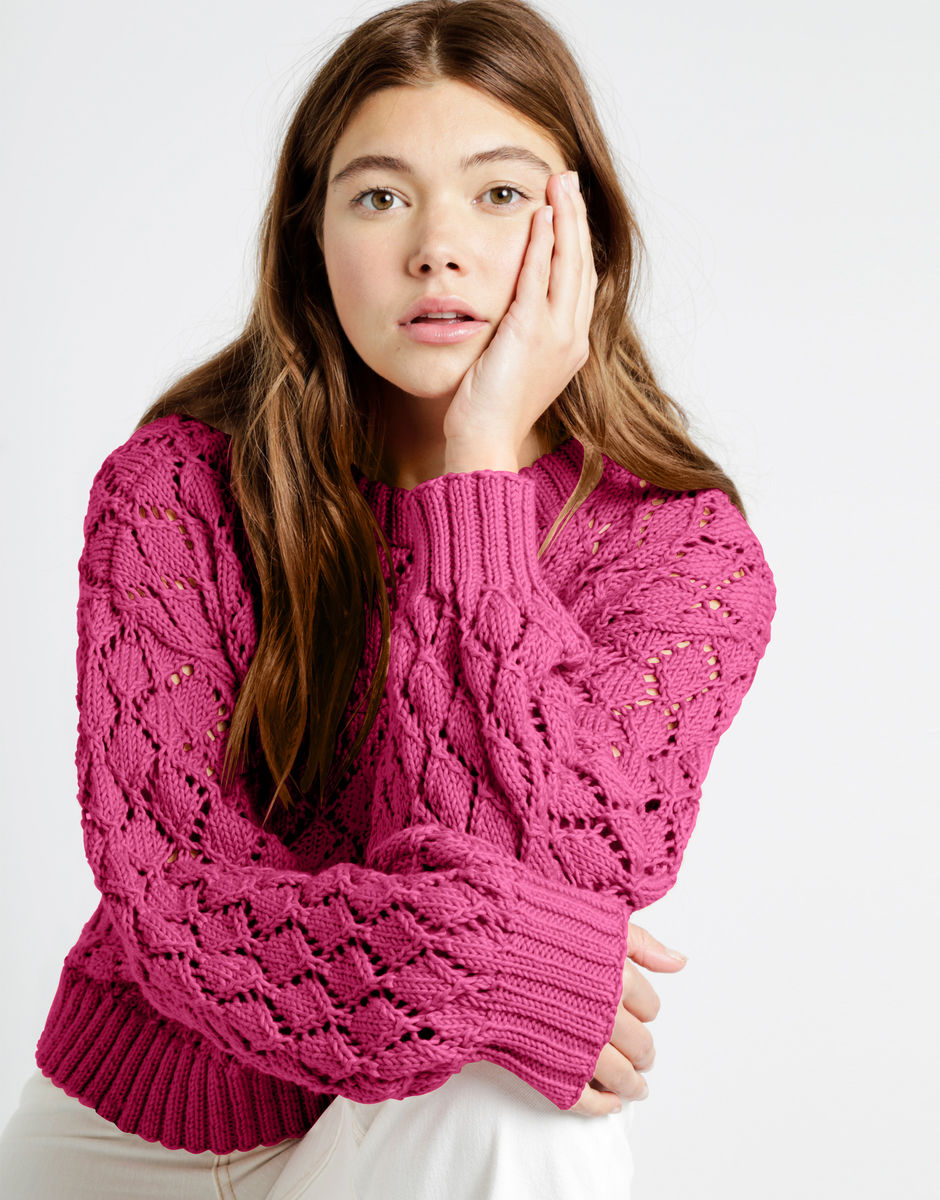 Cyrus Pullover Hot Pink