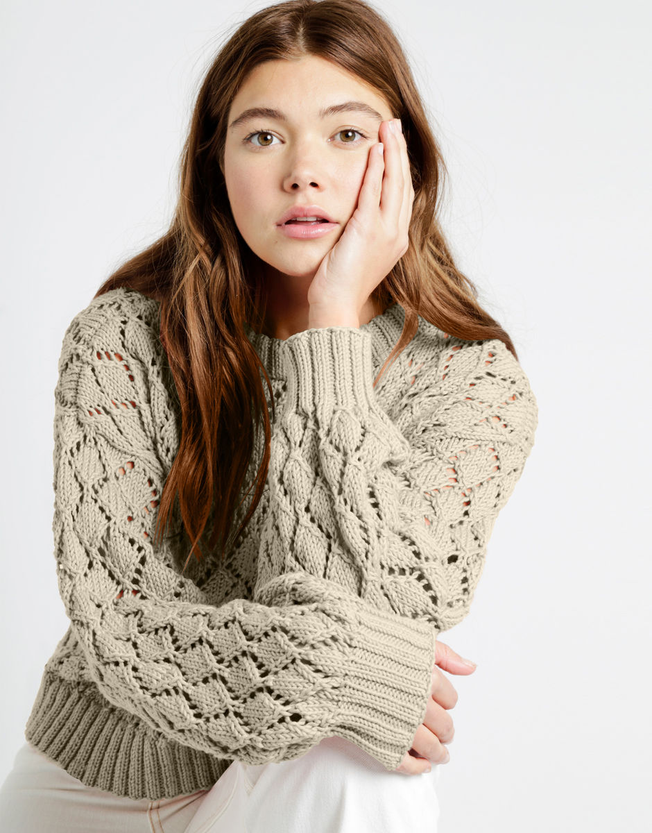 Cyrus Pullover Ivory White