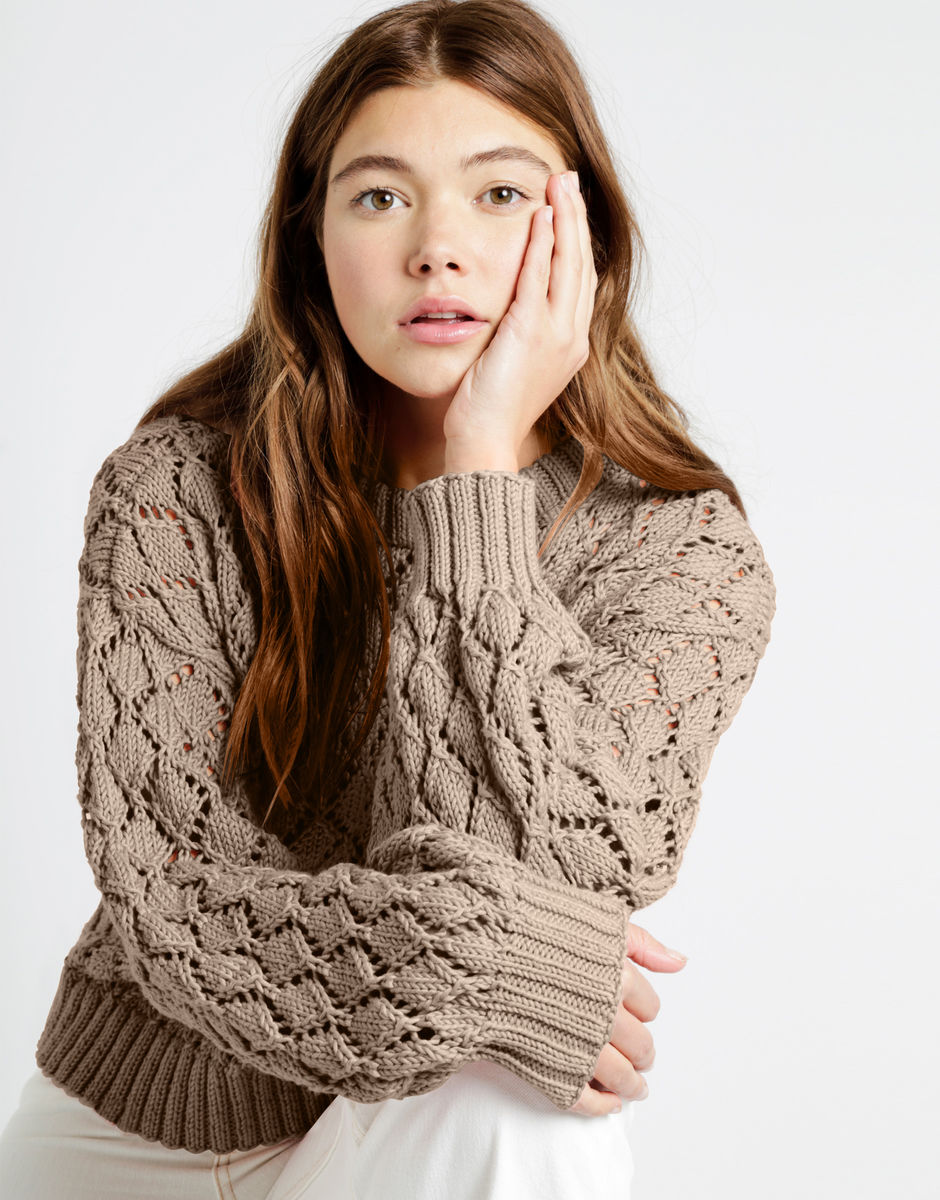 Cyrus Sweater Timber Wolf