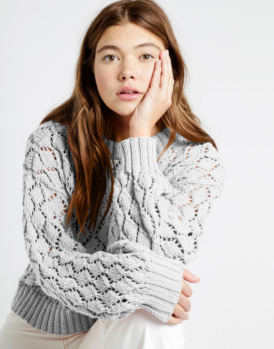Cyrus Pullover White Noise