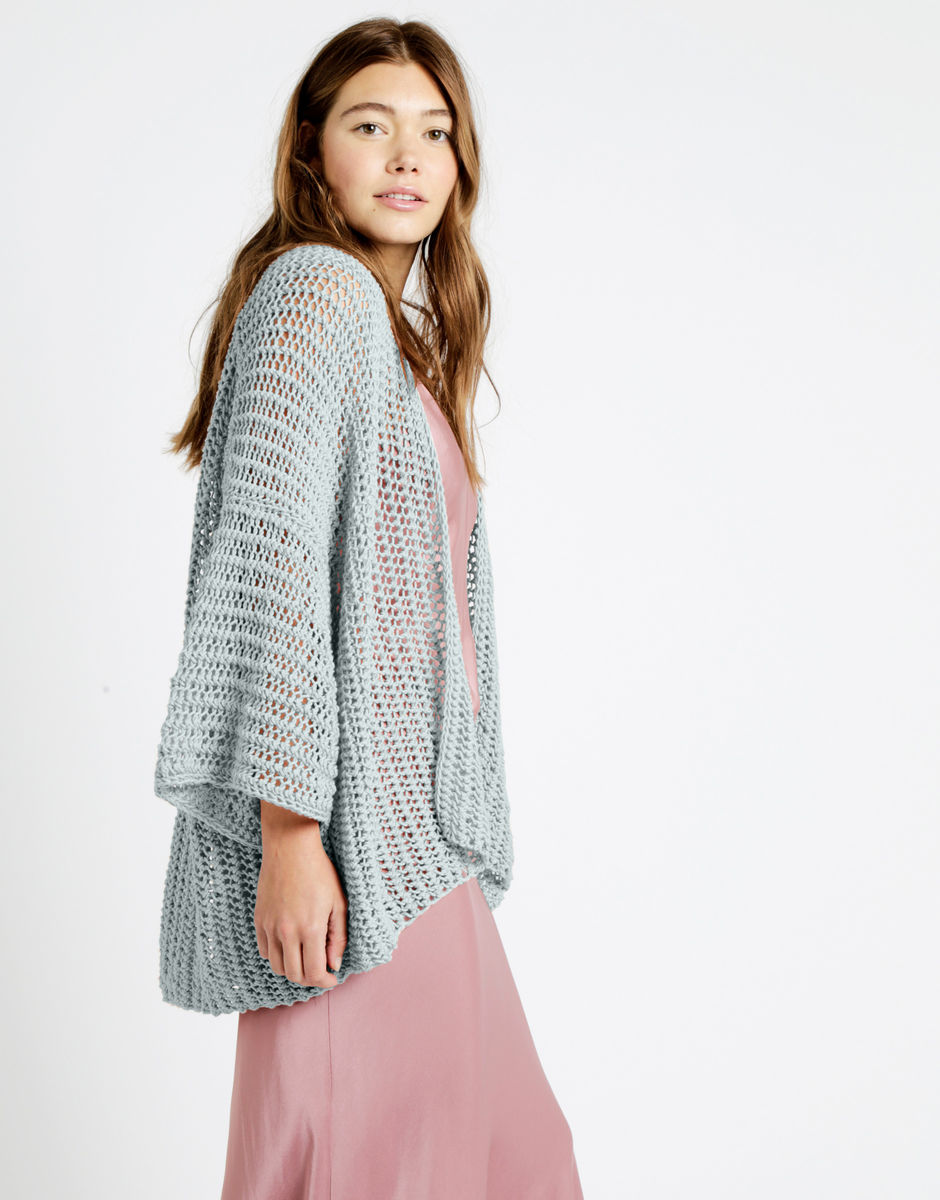 Party in the Cardigan Duck Egg Blue