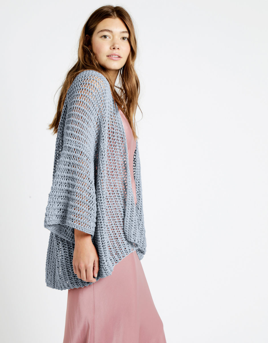 Party in the Cardigan Powder Blue