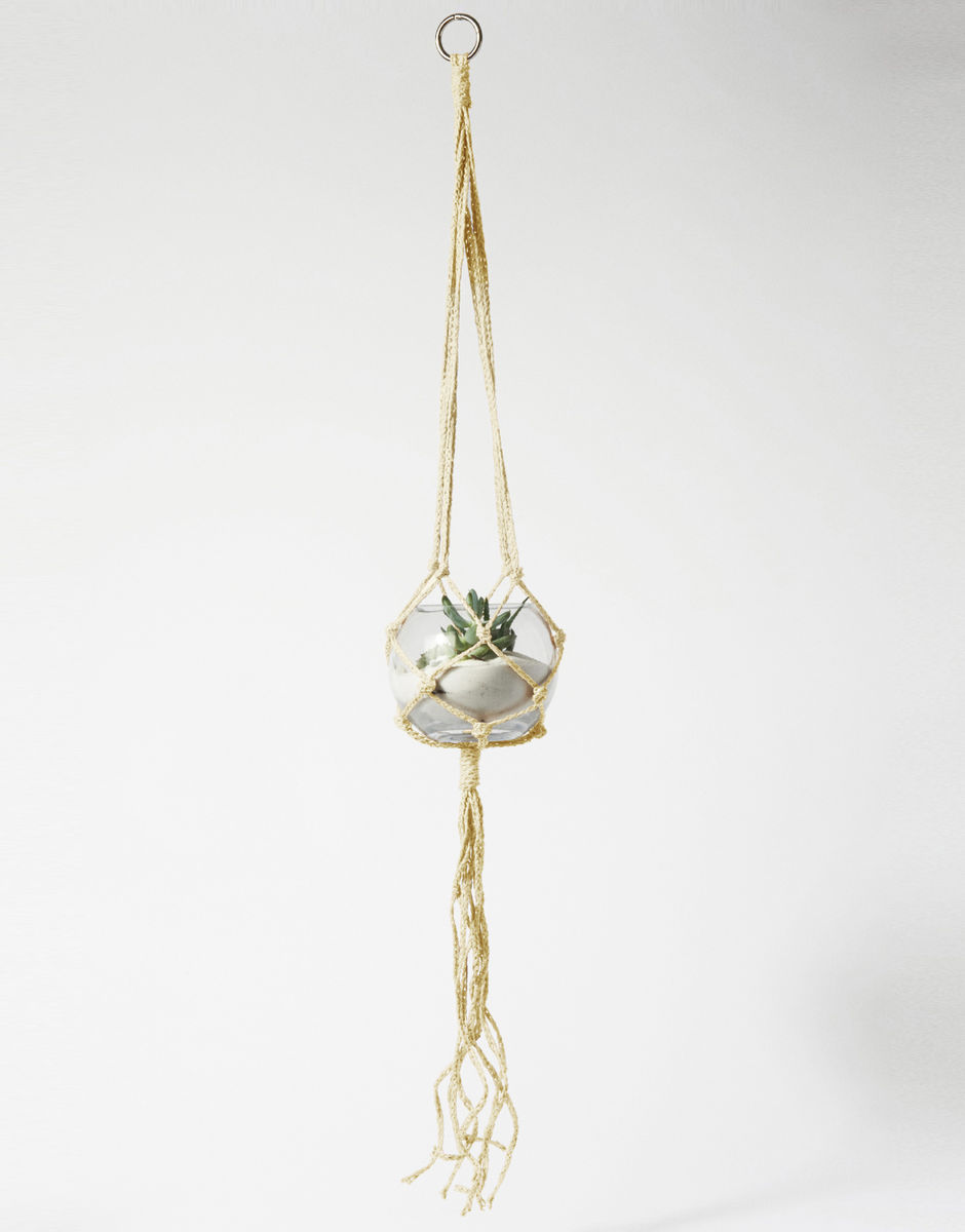 Oh La La Blumenampel Ivory White