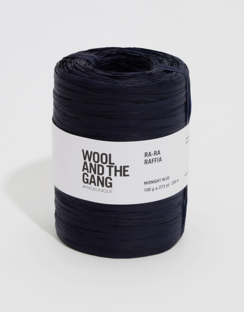 Ra-Ra Raffia Midnight Blue