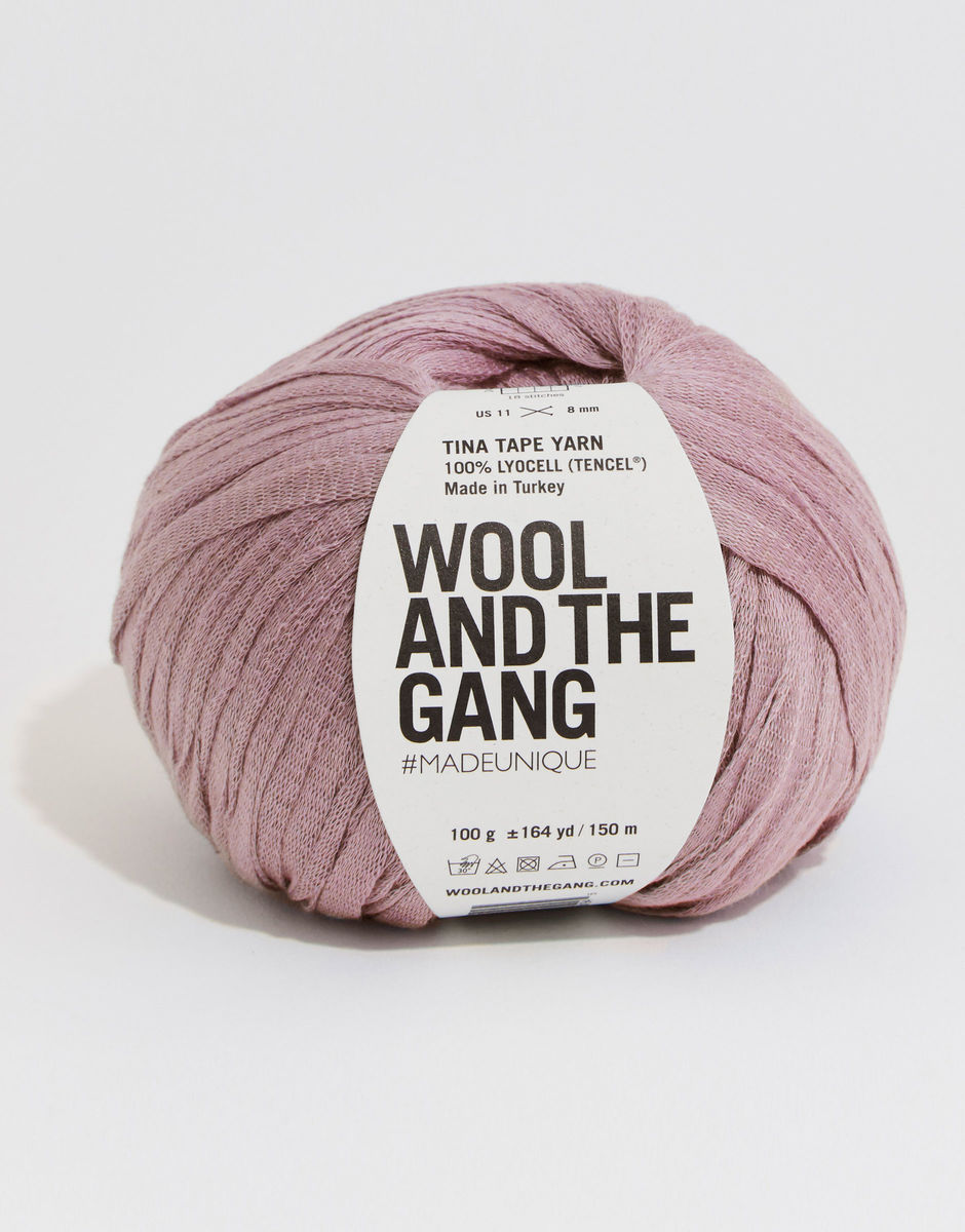 Tina Tape Yarn Mellow Mauve