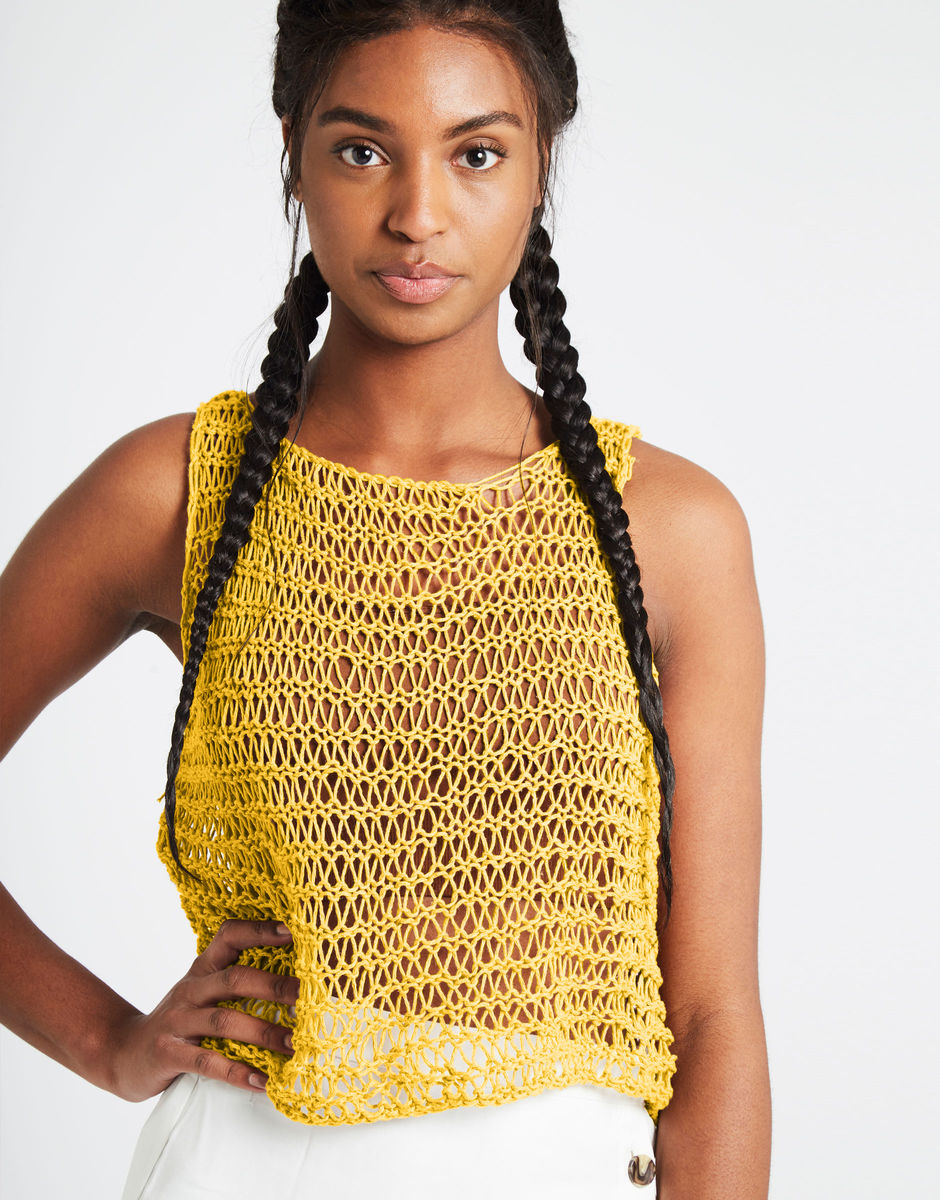 Blue Days Vest Soleil Yellow