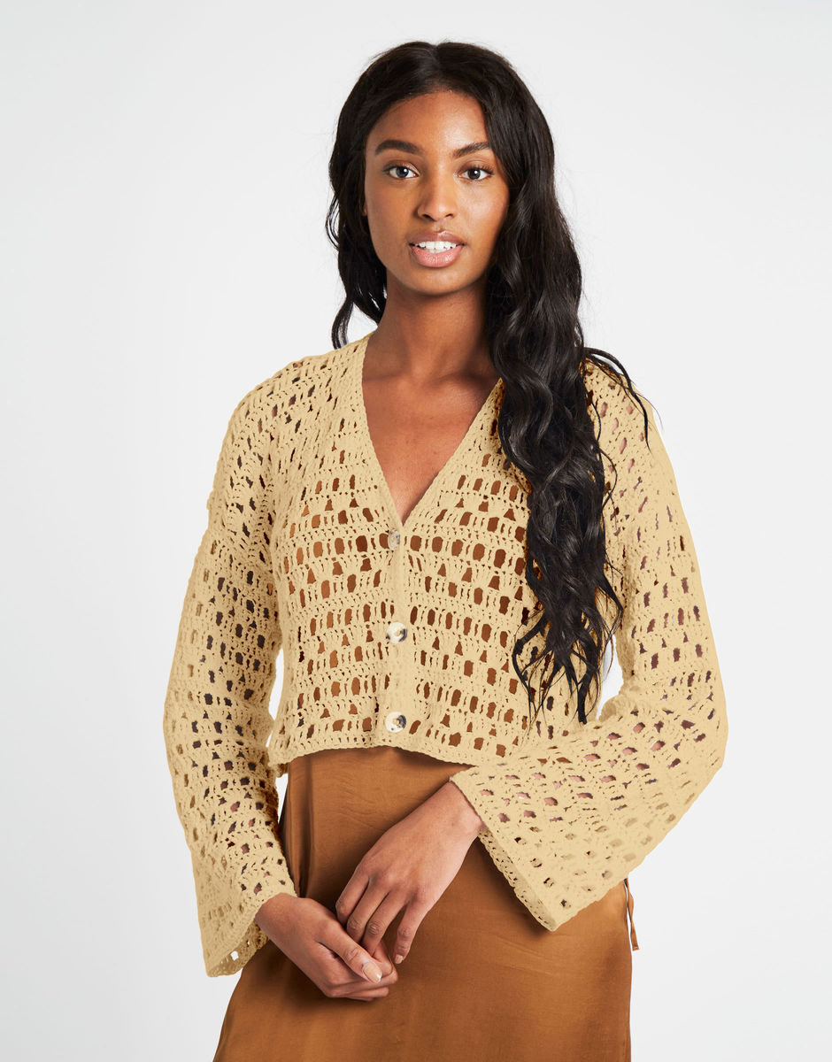 True Love Cardigan Pistachio Green