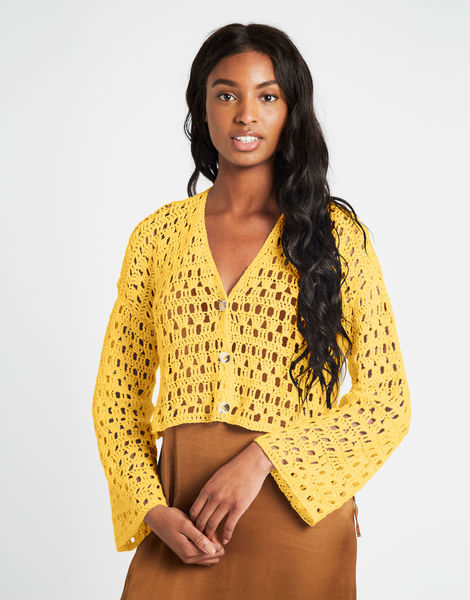 True Love Cardigan Soleil Yellow