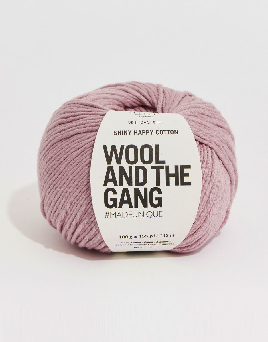Shiny Happy Cotton Mellow Mauve