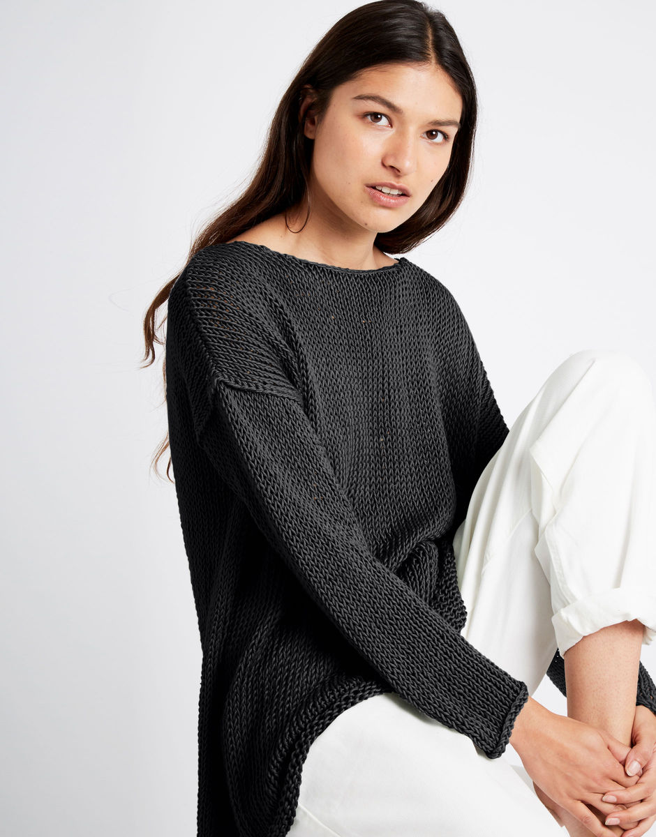 Summertime Tunic Cinder Black