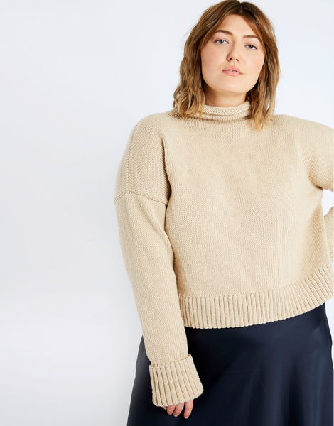 Holiday Sweater Beige