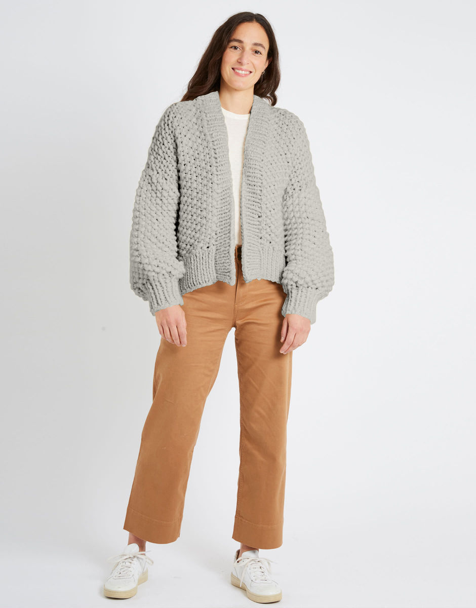 Iris Cardigan Rocky Grey