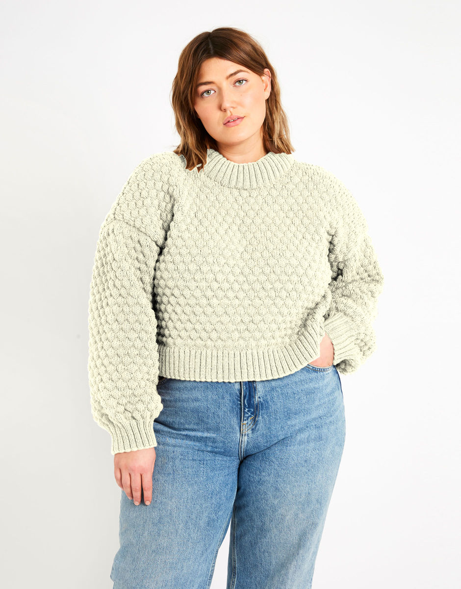 Jasper Sweater Ivory White