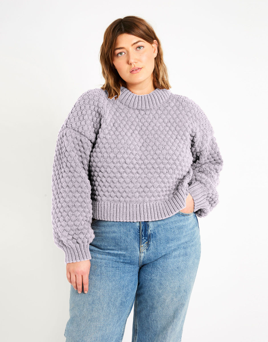 Jasper Sweater Lilac Powder