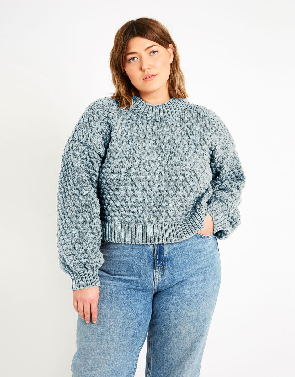 Jasper Sweater Duck Egg Blue